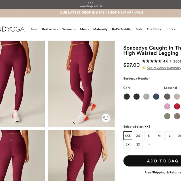 Beyond Yoga Midi High waisted legging - Picture 5 of 5